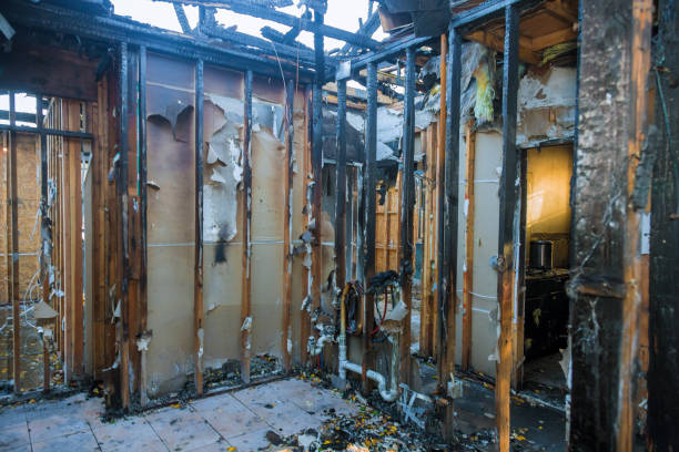 Professional Fire Damage Removal technician working in Lake San Marcos, CA